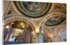 The painted ceiling and Ceramic Staircase, Victoria and Albert Museum by Anonymous