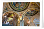 The painted ceiling and Ceramic Staircase, Victoria and Albert Museum by Anonymous