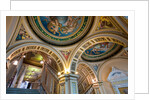The painted ceiling and Ceramic Staircase, Victoria and Albert Museum by Anonymous