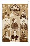 Collage of Victoria and Albert by Ashford Brothers & Co.