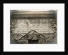 Photograph showing a cast of the inscription on the base of Trajan's Column, in the Victoria and Albert Museum by Anonymous