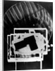 Fotogramm of a complex area of white rectangles by László Moholy-Nagy