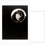 Fotogramm of segments and concentric circles of a sphere by László Moholy-Nagy