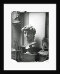 Cast of the head of Michelangelo's David in the Accademia di Belle Arte, Florence by Isabel Agnes Cowper