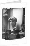 Cast of the head of Michelangelo's David in the Accademia di Belle Arte, Florence by Isabel Agnes Cowper