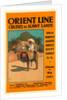 Orient Line Cruises to Sunny Lands, poster advertising the shipping company by John Hassall