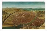View of Florence from the South West by Francesco Rosselli