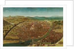 View of Florence from the South West by Francesco Rosselli