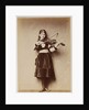 Xie (Alexandra) Kitchin playing a violin by Charles Lutwidge Dodgson