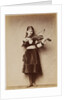 Xie (Alexandra) Kitchin playing a violin by Charles Lutwidge Dodgson