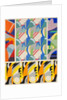 Plate from Kaleidoscope, ornements abstraits by Ad. Verneuil