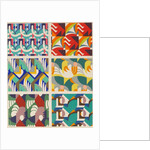 Plate from Kaleidoscope, ornements abstraits by Ad. Verneuil