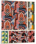 Plate from Kaleidoscope, ornements abstraits by Ad. Verneuil