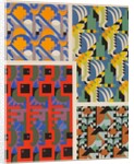 Plate from Kaleidoscope, ornements abstraits by Ad. Verneuil