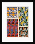 Plate from Kaleidoscope, ornements abstraits by Ad. Verneuil