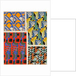 Plate from Kaleidoscope, ornements abstraits by Ad. Verneuil