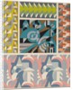 Plate from Kaleidoscope, ornements abstraits by Ad. Verneuil