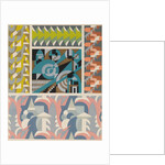 Plate from Kaleidoscope, ornements abstraits by Ad. Verneuil
