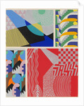Plate from Kaleidoscope, ornements abstraits by Ad. Verneuil