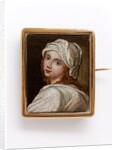 Micromosaic brooch depicting Beatrice Cenci by Anonymous
