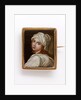 Micromosaic brooch depicting Beatrice Cenci by Anonymous