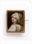 Micromosaic brooch depicting Beatrice Cenci by Anonymous