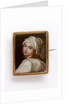Micromosaic brooch depicting Beatrice Cenci by Anonymous