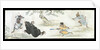Hunting scenes from the life of the Ainu by School of Hanabusa Itcho