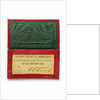 Season Ticket of Admission to the Exhibition of the Works of Industry of All Nations 1851, with Prince Albert's signature by Anonymous