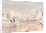 Calais: Le Monument aux Morts, La Rue Royale, and La Tour de Guet by Thomas Hennell