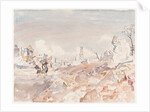 Calais: Le Monument aux Morts, La Rue Royale, and La Tour de Guet by Thomas Hennell