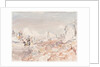 Calais: Le Monument aux Morts, La Rue Royale, and La Tour de Guet by Thomas Hennell