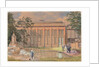 Experiments with the model of the memorial of the Exhibition of 1851 by Anthony Carey Stannus