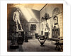 View of the interior of South Kensington Museum, Boilerhouse, featuring the Statue of David by Anonymous