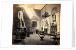 View of the interior of South Kensington Museum, Boilerhouse, featuring the Statue of David by Anonymous