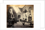 View of the interior of South Kensington Museum, Boilerhouse, featuring the Statue of David by Anonymous