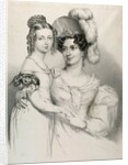 Victoria, Duchess of Kent and Queen Victoria, as princess by Richard James Lane