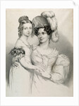 Victoria, Duchess of Kent and Queen Victoria, as princess by Richard James Lane