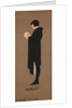 Poster advertising Shakespeare's Hamlet, by the Beggarstaff Brothers. Great Britain, 1894 by Beggarstaff Brothers