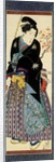 A fashionable youth by Utagawa Kunisada I