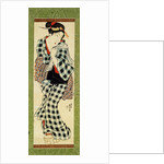 Woodblock print by Keisai Eisen