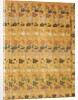 Kimono with decoration of plum blossoms, detail by Unknown