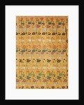 Kimono with decoration of plum blossoms, detail by Unknown