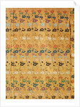 Kimono with decoration of plum blossoms, detail by Unknown