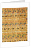 Kimono with decoration of plum blossoms, detail by Unknown