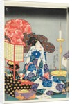Fashionable Brocade Patterns of the Imperial Palace by Utagawa Kunisada I