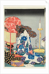Fashionable Brocade Patterns of the Imperial Palace by Utagawa Kunisada I