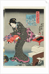 Fashionable Brocade Patterns of the Imperial Palace by Utagawa Kunisada I