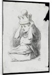 Alice with the crown by Dalziel Brothers